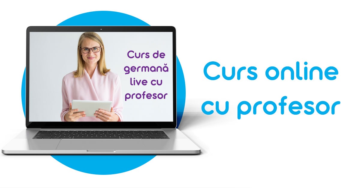 Curs de limba germana online live cu profesor - invata germana online